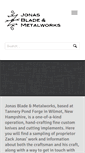 Mobile Screenshot of jonasblade.com